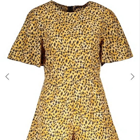 Yellow leopard romper - Picture 4 of 11